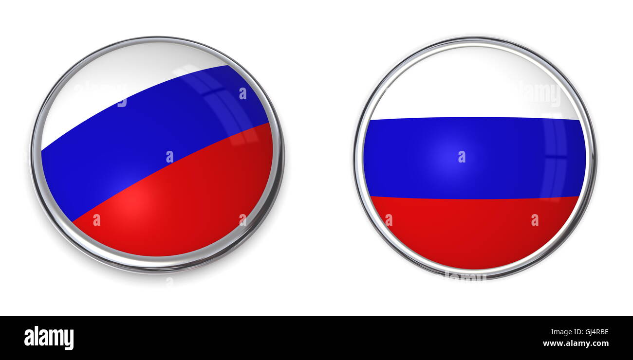 Banner Button Russia Stock Photo - Alamy