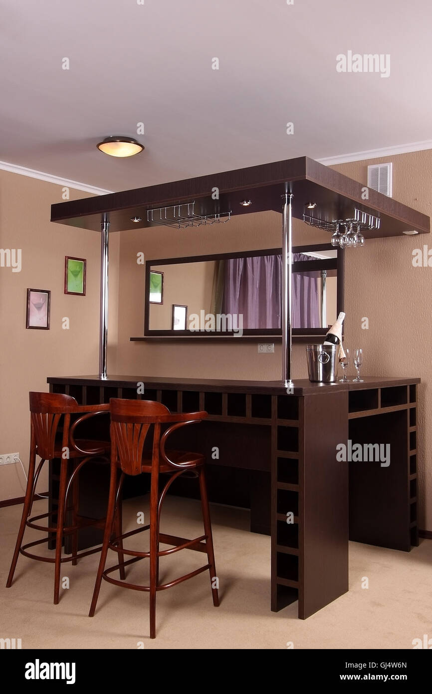Modern art interior domestic hi-res stock photography and images - Alamy
