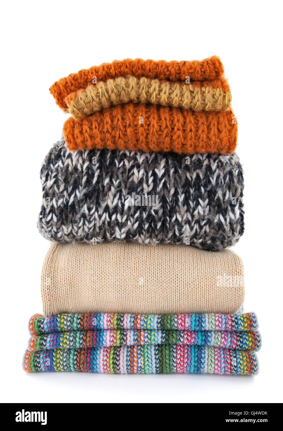 Warm wool clothing Stock Photo Alamy
