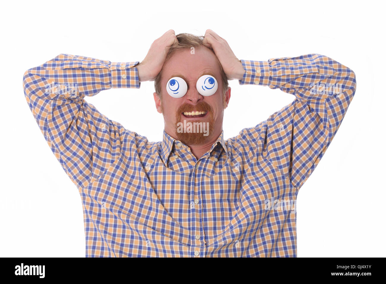 Very funny young man Stock Photo Alamy