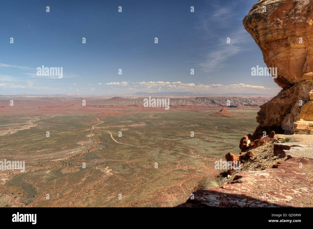 The View Down Into Southwest Utah s Valley Of The Gods From About 