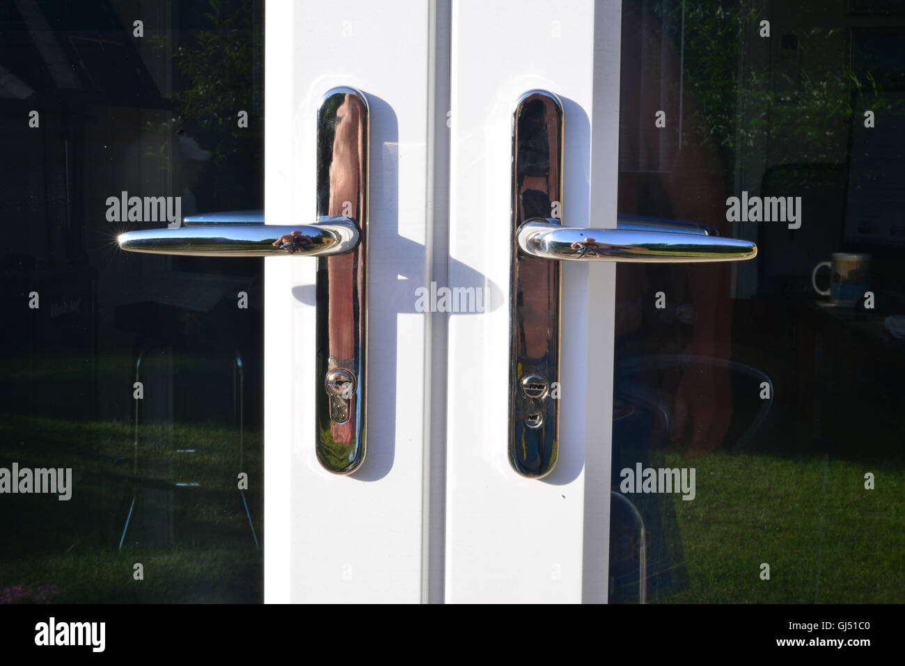 Chrome door handles hires stock photography and images Alamy