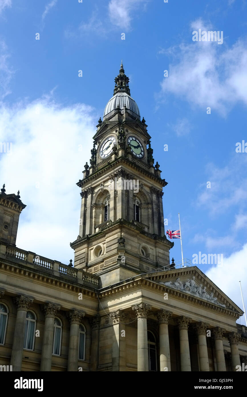 Bolton Town Hall Stock Photo