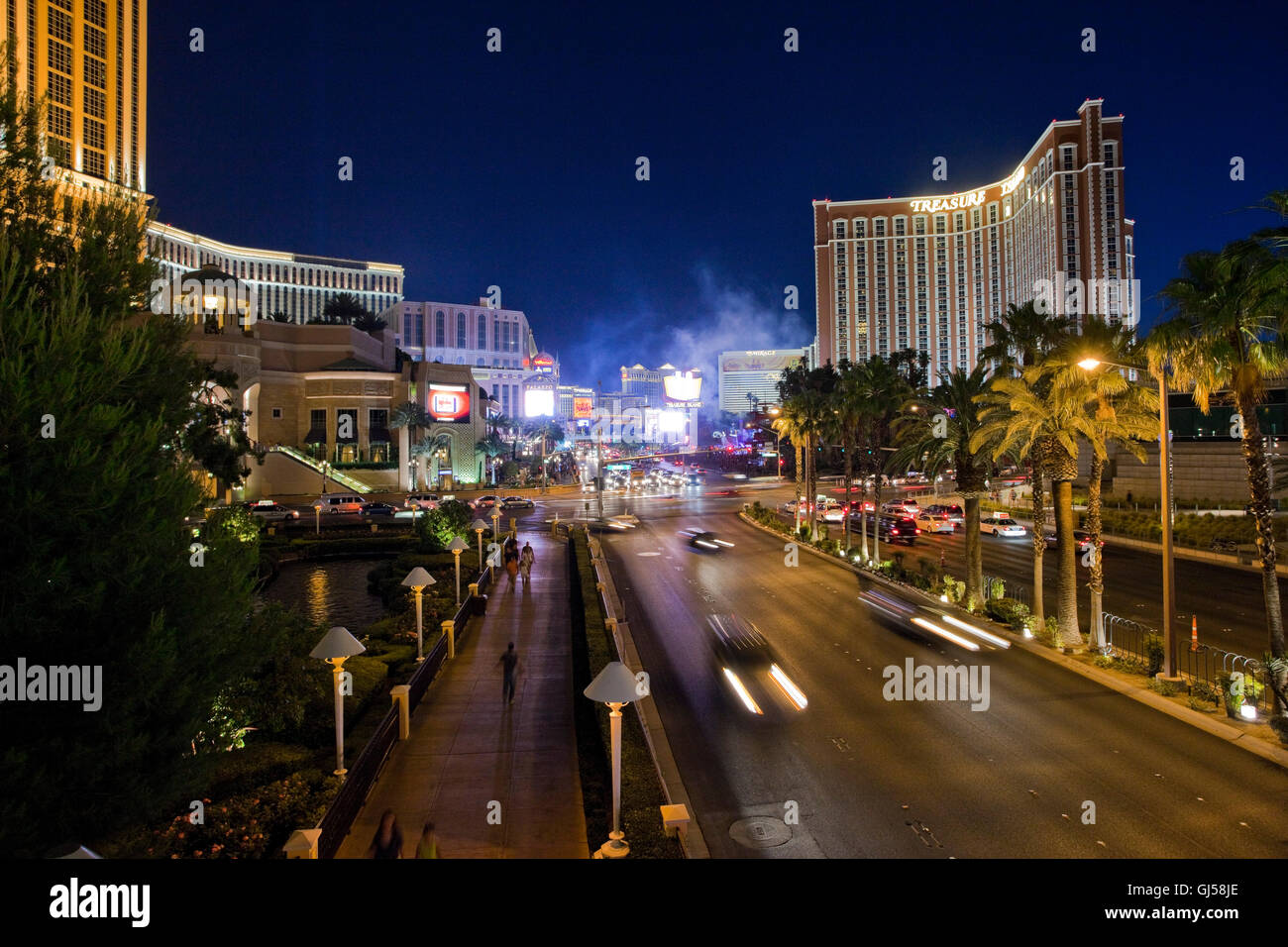 Las Vegas Hotels Stock Photo Alamy