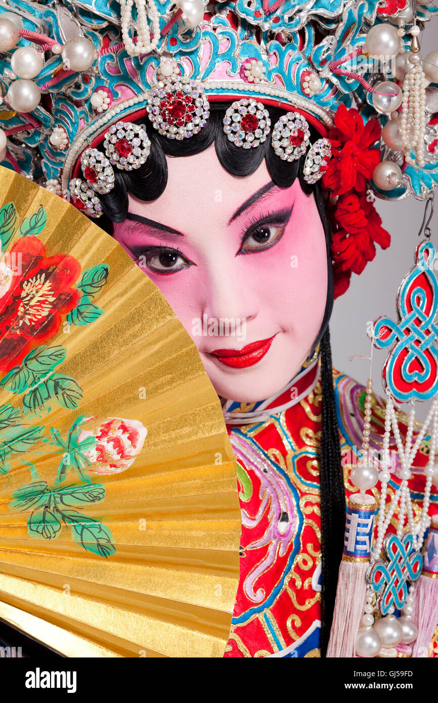 Peking Opera characters Stock Photo - Alamy