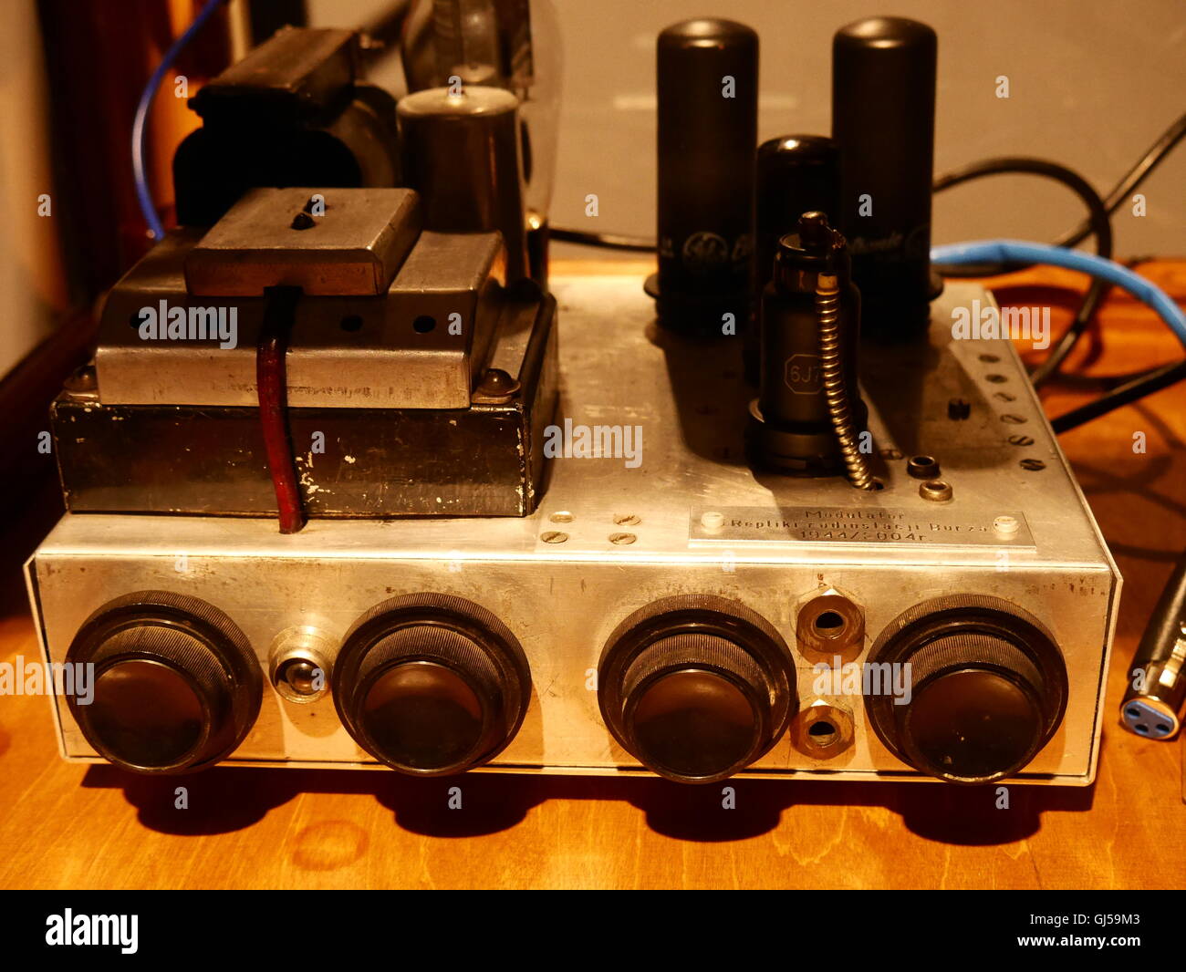 War radio station Stock Photo - Alamy