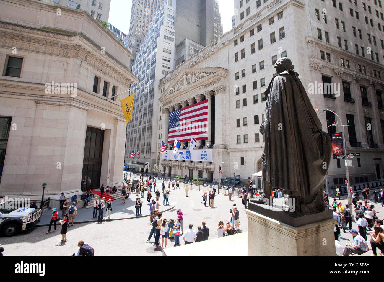 Manhattan, New York Wall Street Stock Photo Alamy