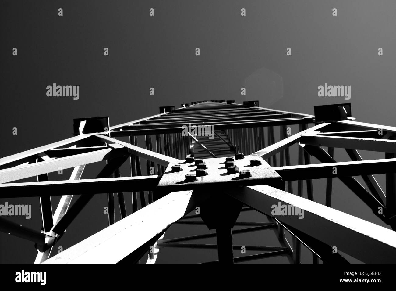 Tower, Industrial, Industry, Abstract, Perspective Stock Photo Alamy