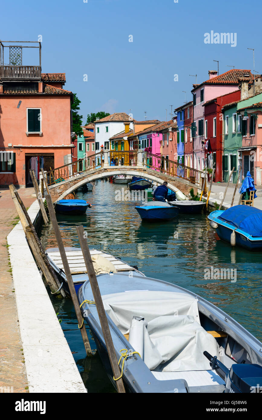 Burano, Venice, Italy Stock Photo