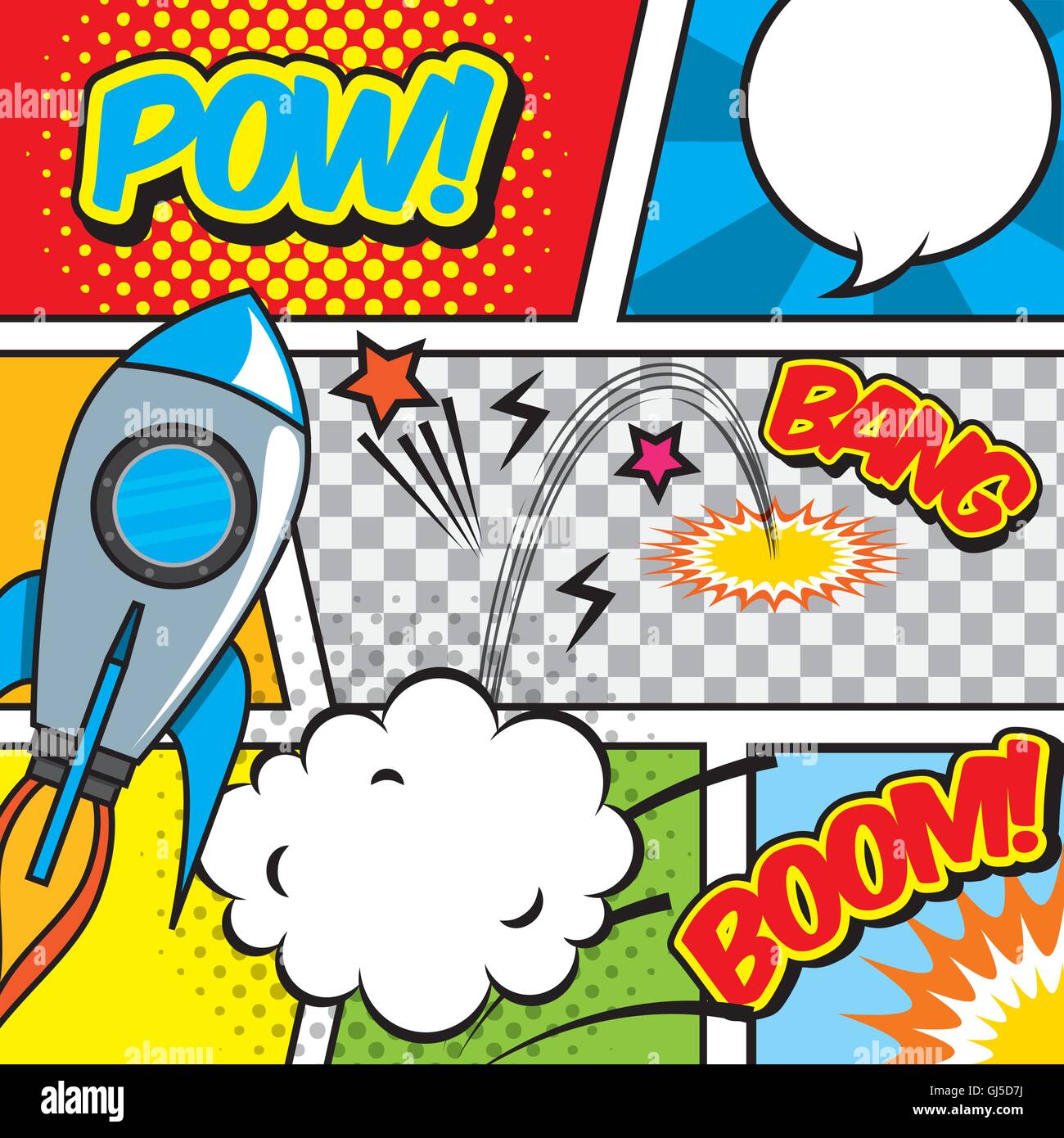 pop art vintage Stock Vector Image & Art - Alamy