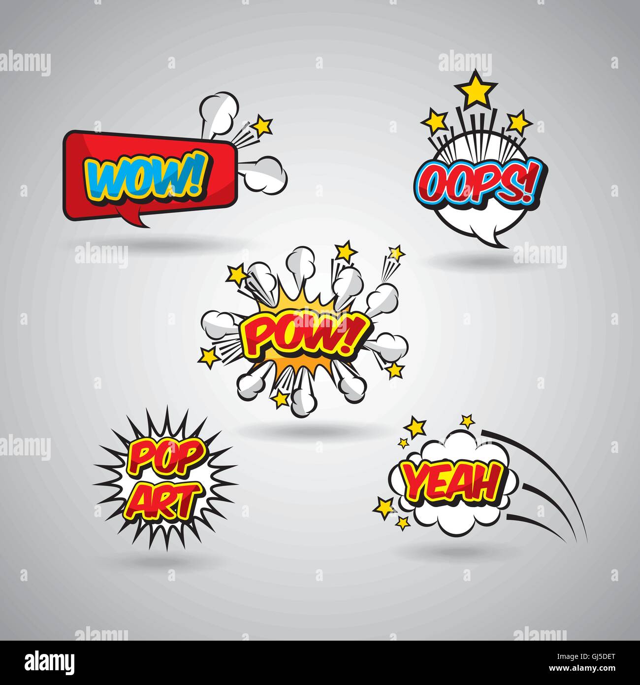pop art vintage Stock Vector Image & Art - Alamy