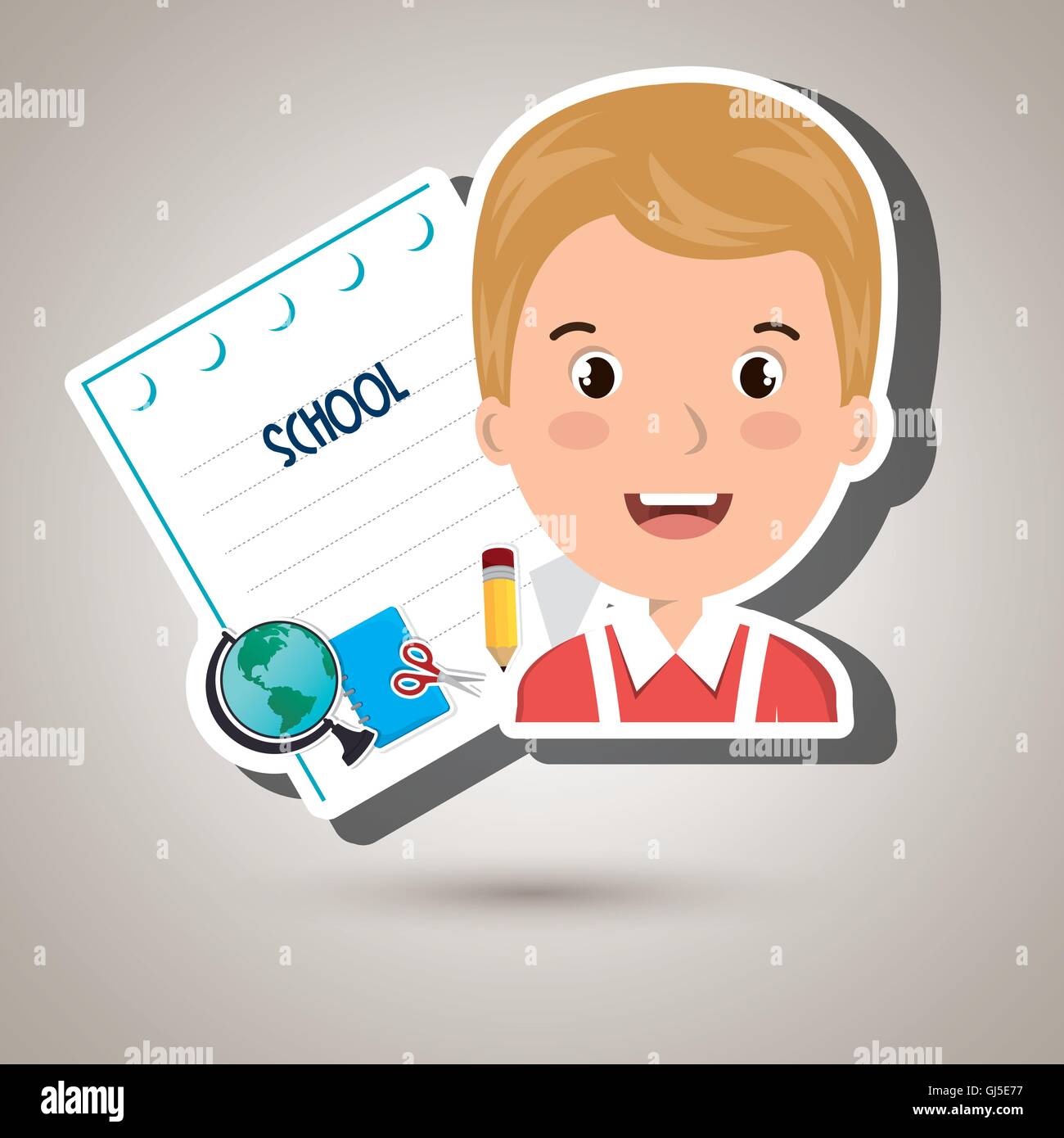 Student Notes Vector student school sheet notebook Stock Vector Image & Art - Alamy