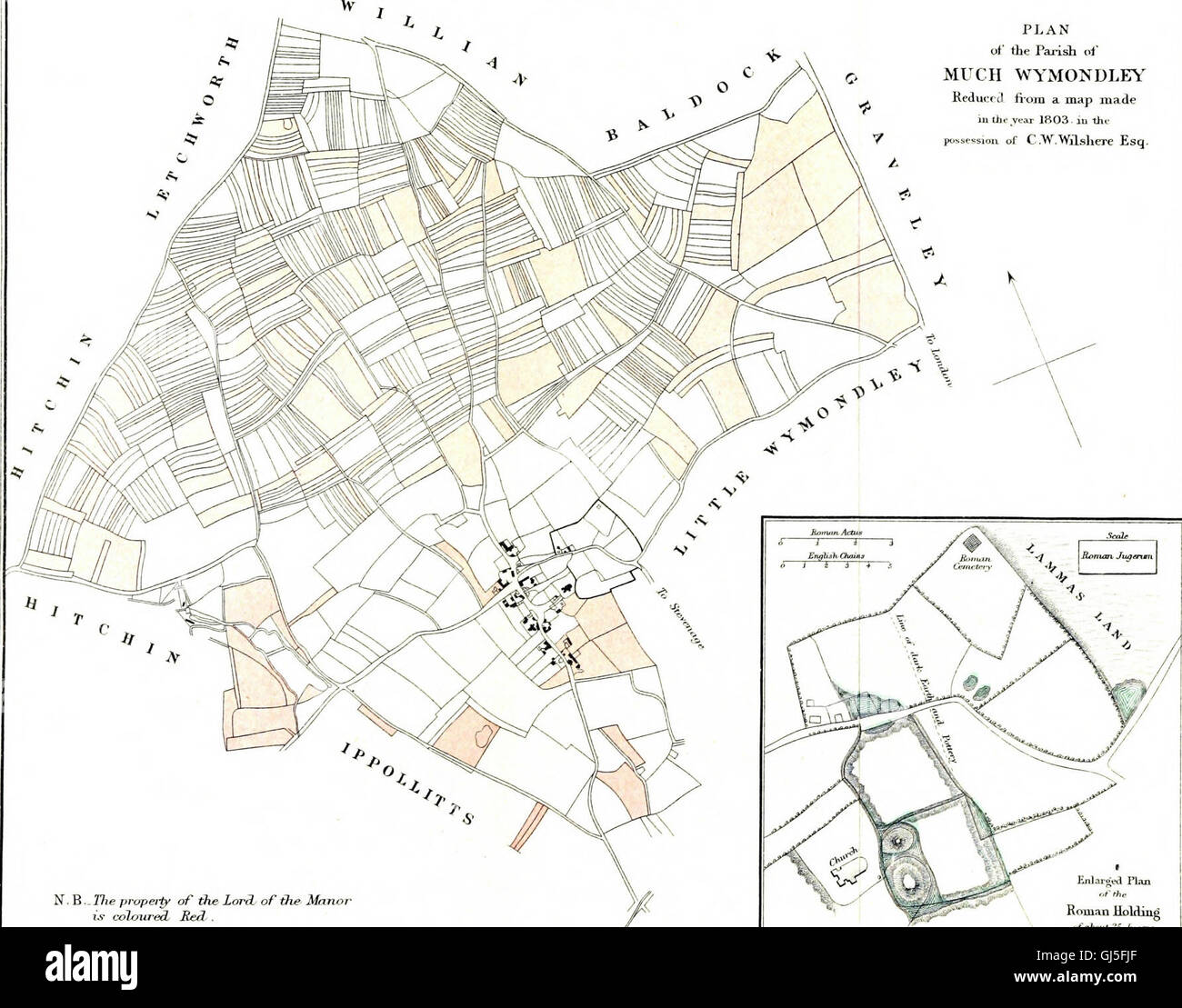 Open Field System Historic High Resolution Stock Photography and Images ...