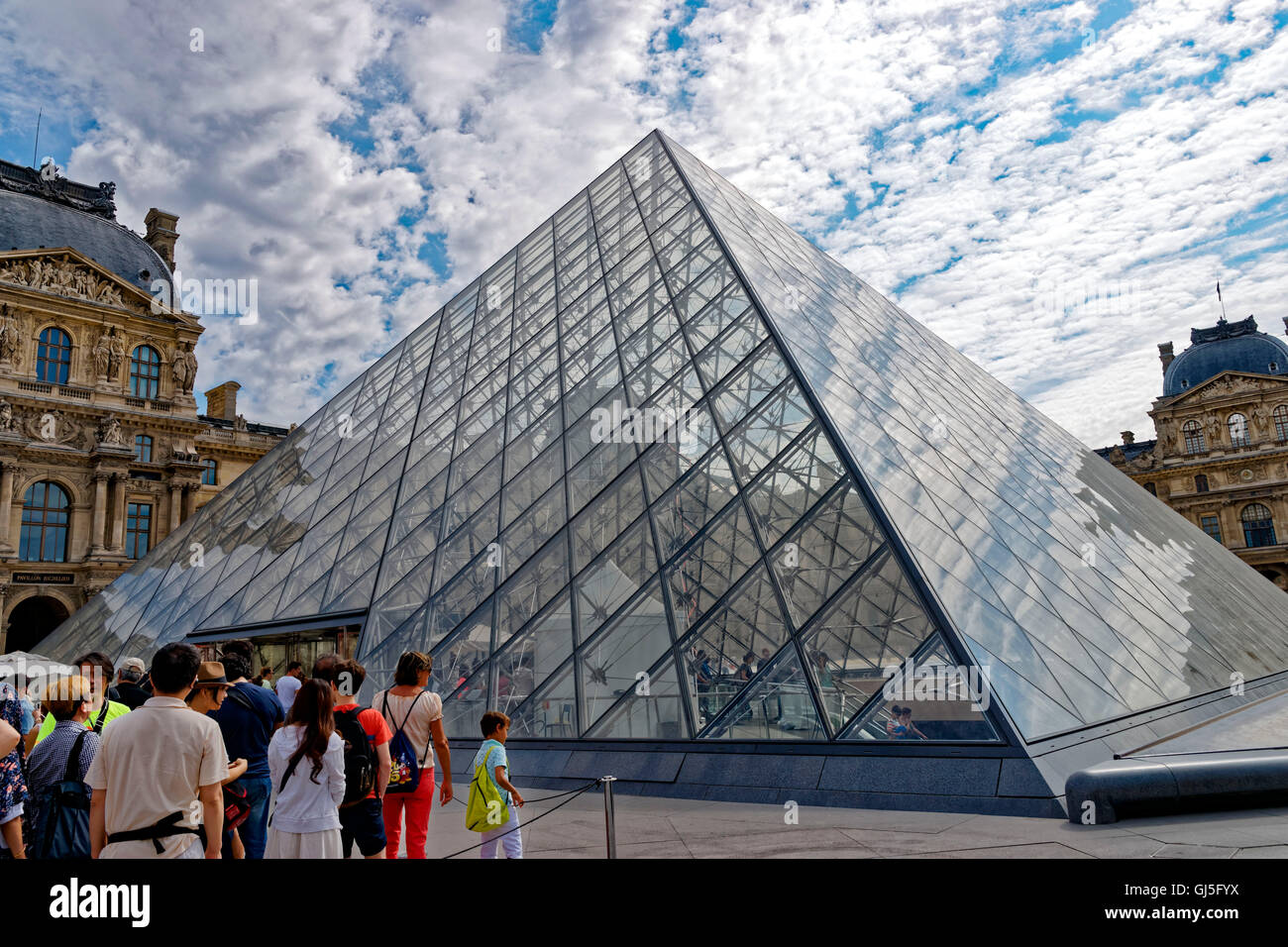 museum 'Le Louvre', Paris, France Stock Photo