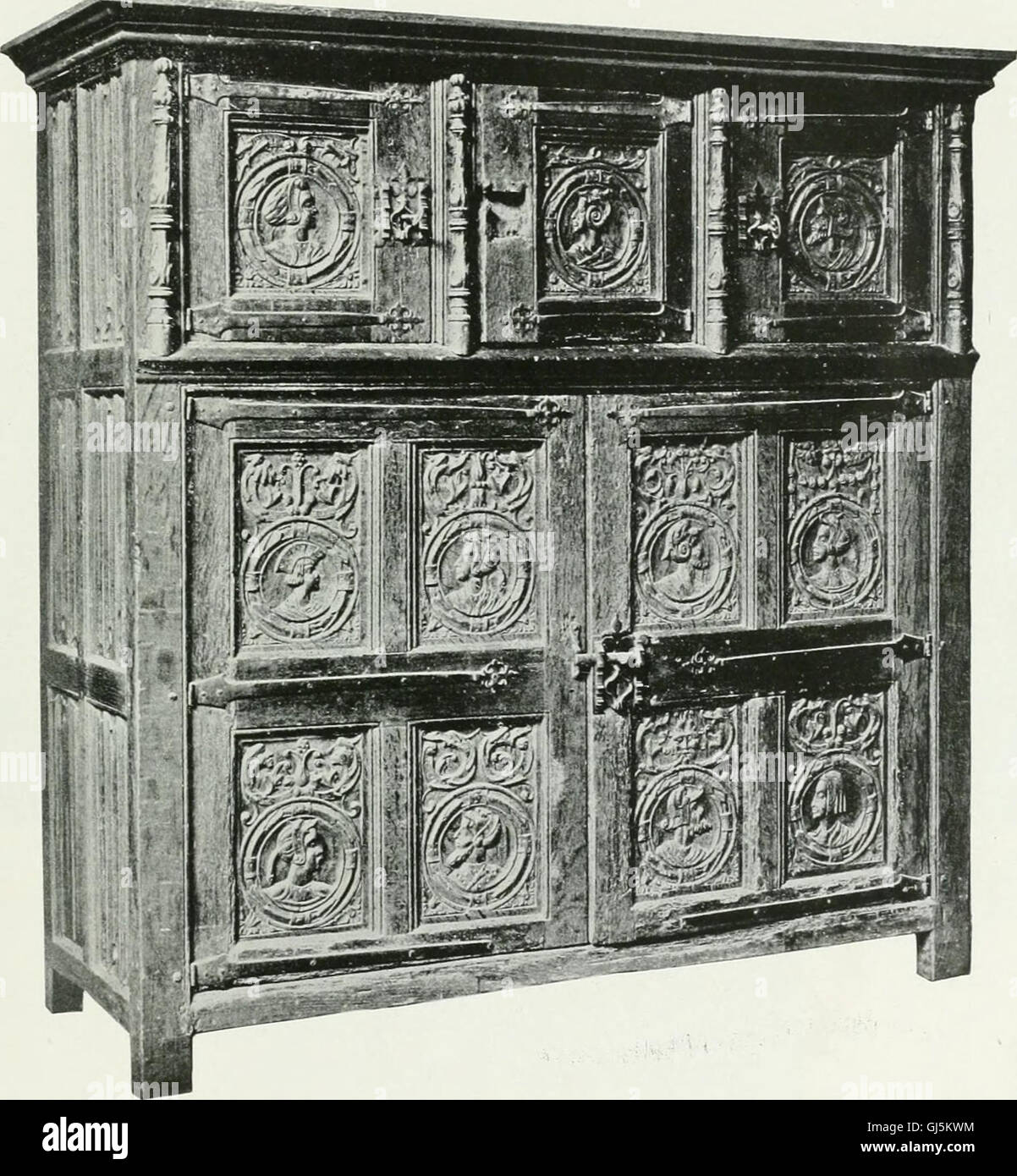 A history of oak furniture (1920 Stock Photo Alamy