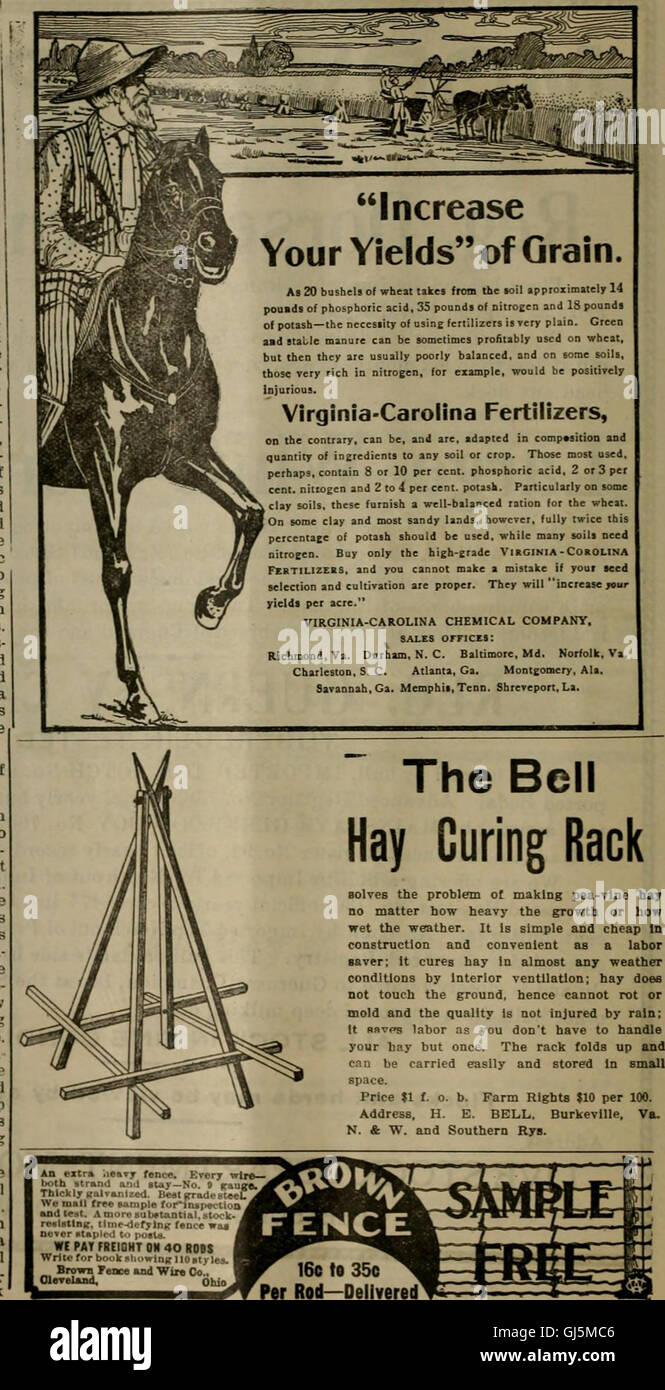 The Southern planter (1882 Stock Photo Alamy