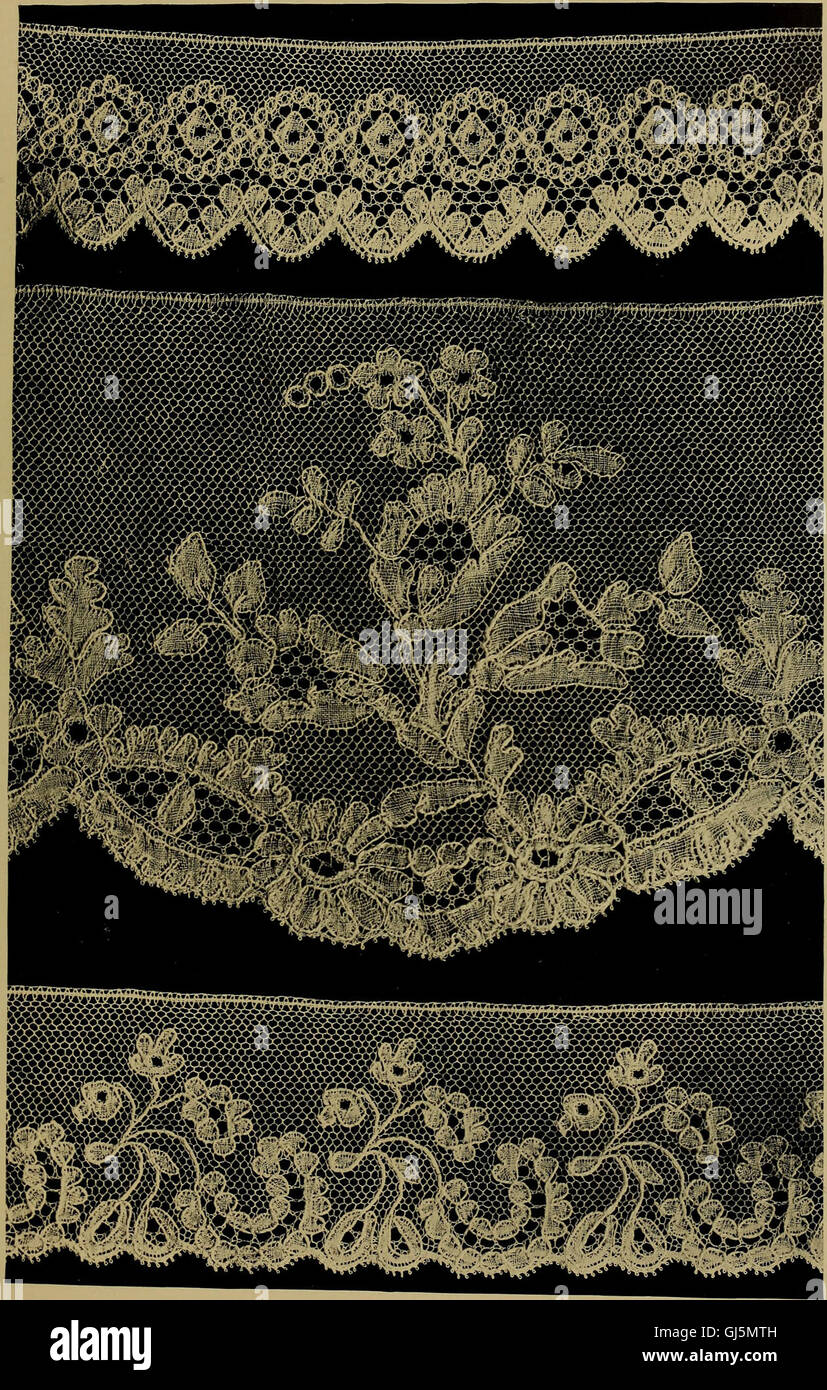 History of lace (1902 Stock Photo Alamy