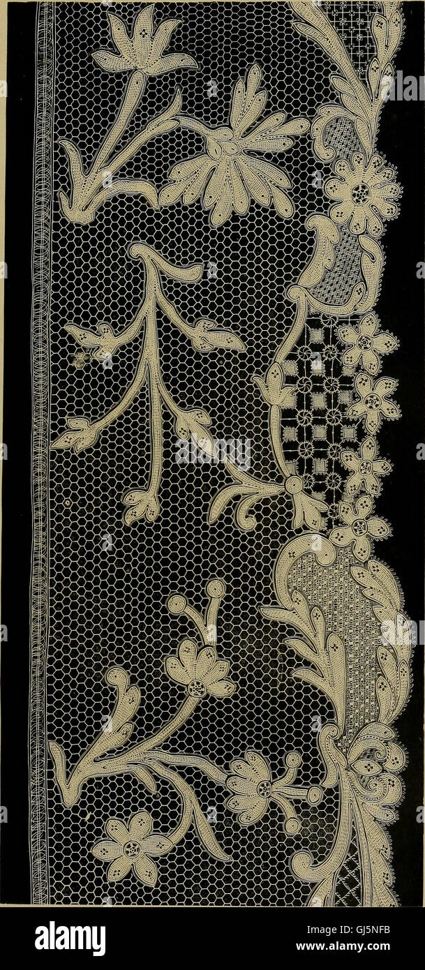 History of lace (1902 Stock Photo Alamy