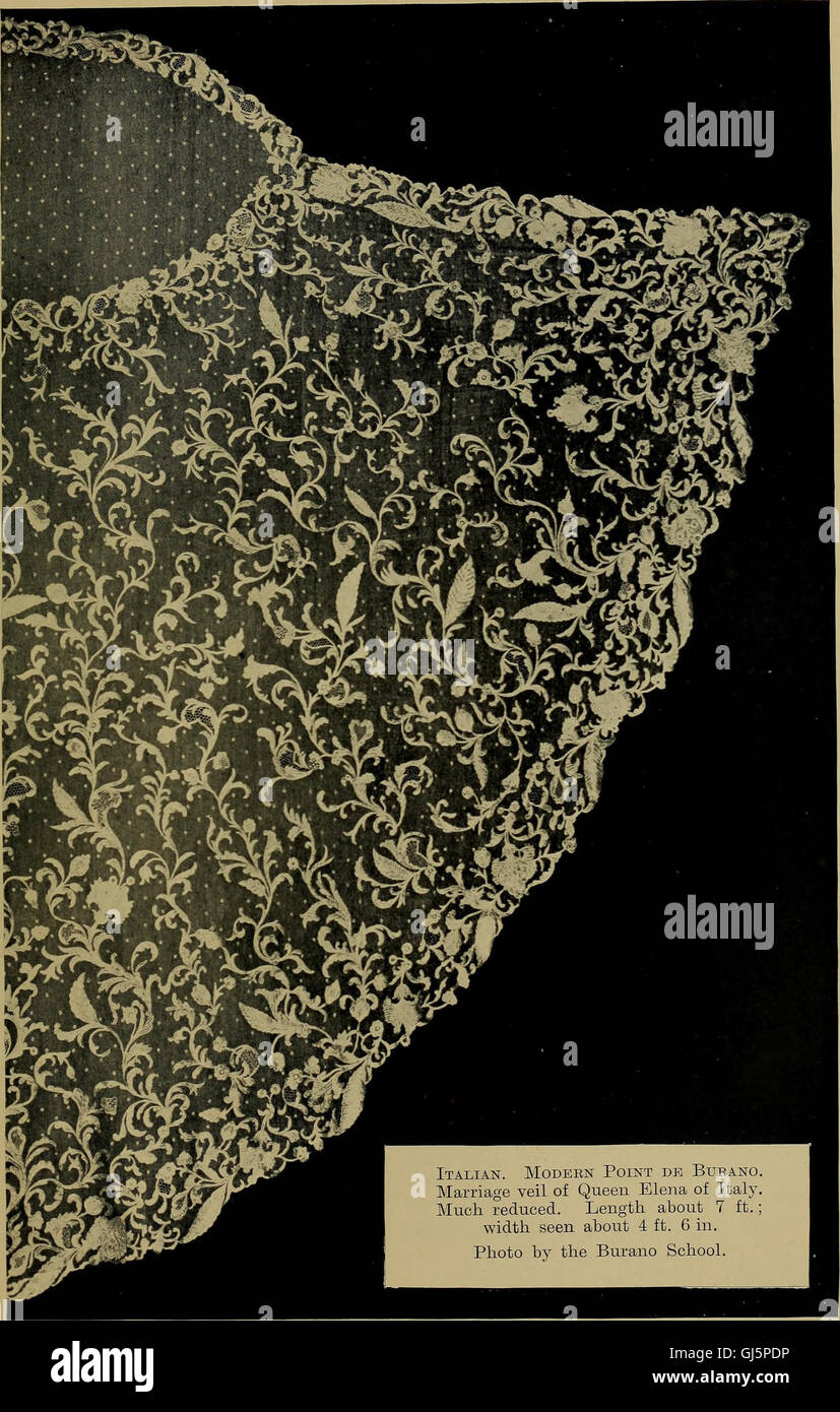 History of lace (1902 Stock Photo Alamy