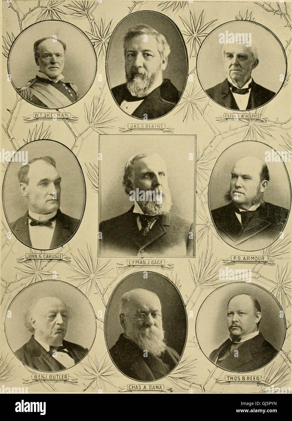 A biographical history of Nodaway and Atchison counties, Missouri; (1901) Stock Photo