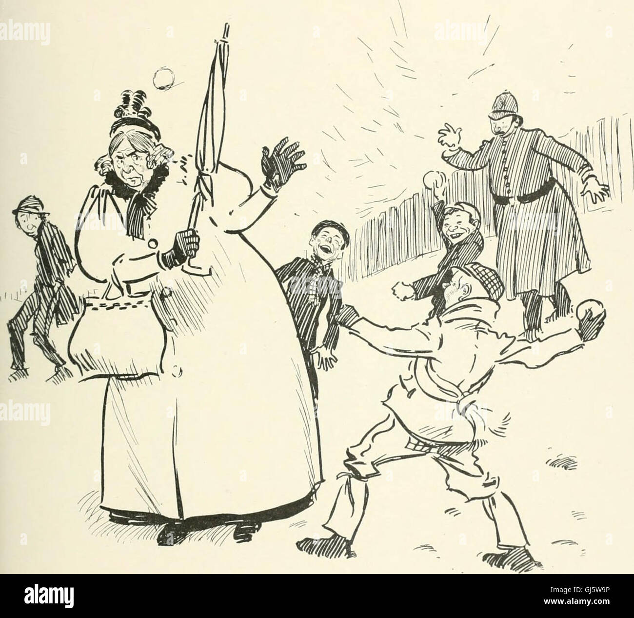 Phil May's 1896 collection, *Gutter-snipes*, showcases 50 pen-and-ink ...