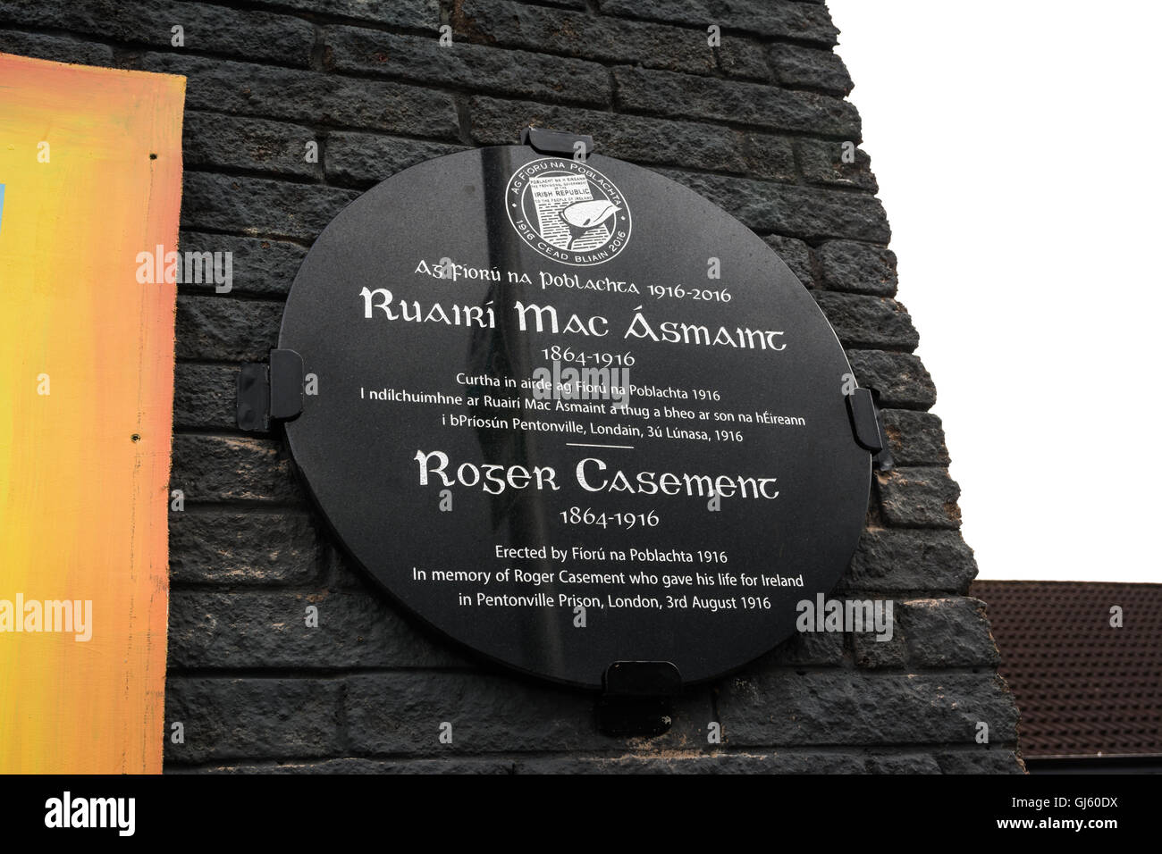 Memorial plaque belfast irish hires stock photography and images Alamy