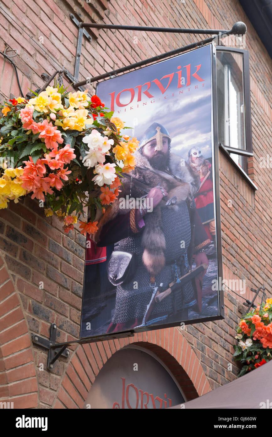 Jorvik Viking Centre, York; England; UK Stock Photo
