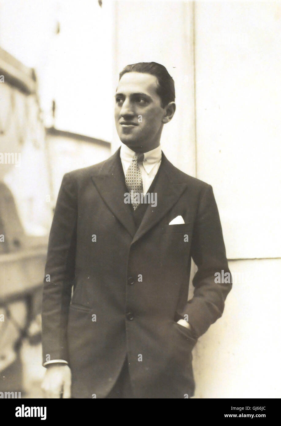 George Gershwin, 1898-1937 Stock Photo