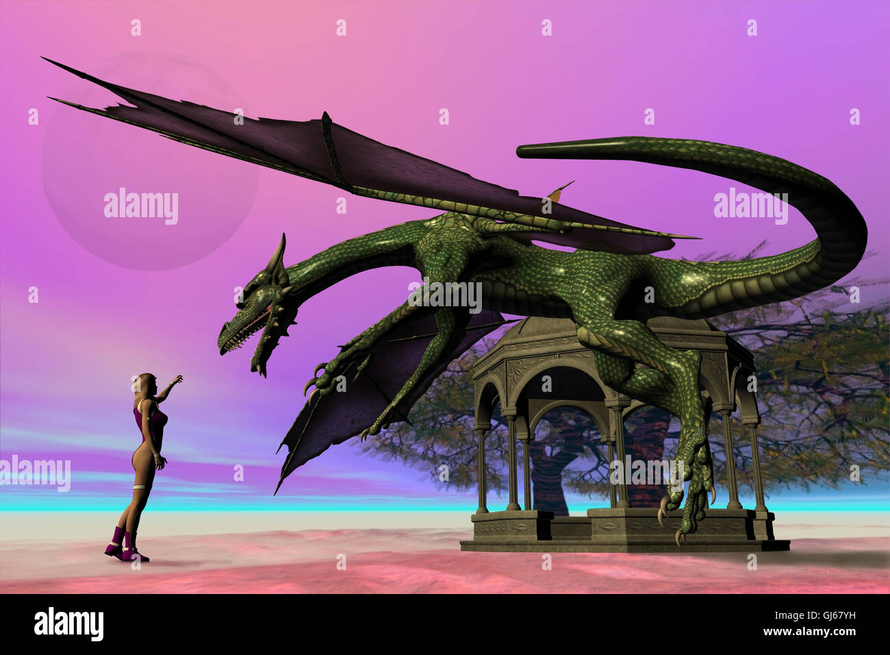 Joyful dragon hi-res stock photography and images - Alamy