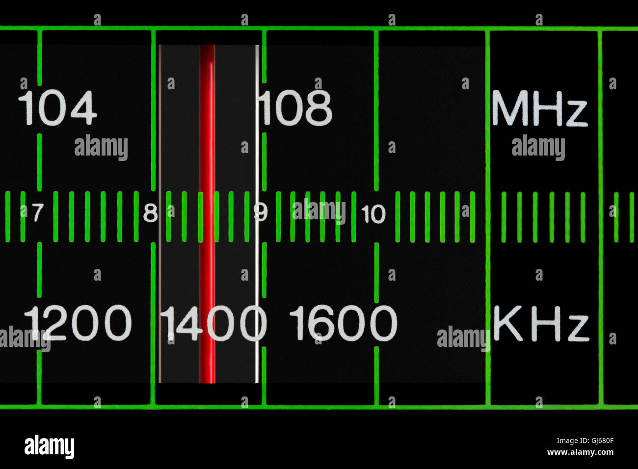 vintage radio tuner Stock Photo Alamy