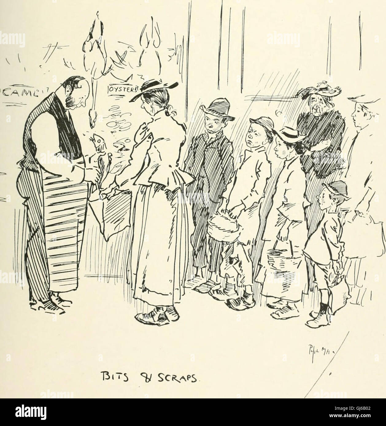 Phil May's Gutter-snipes (1896) features 50 pen-and-ink sketches ...