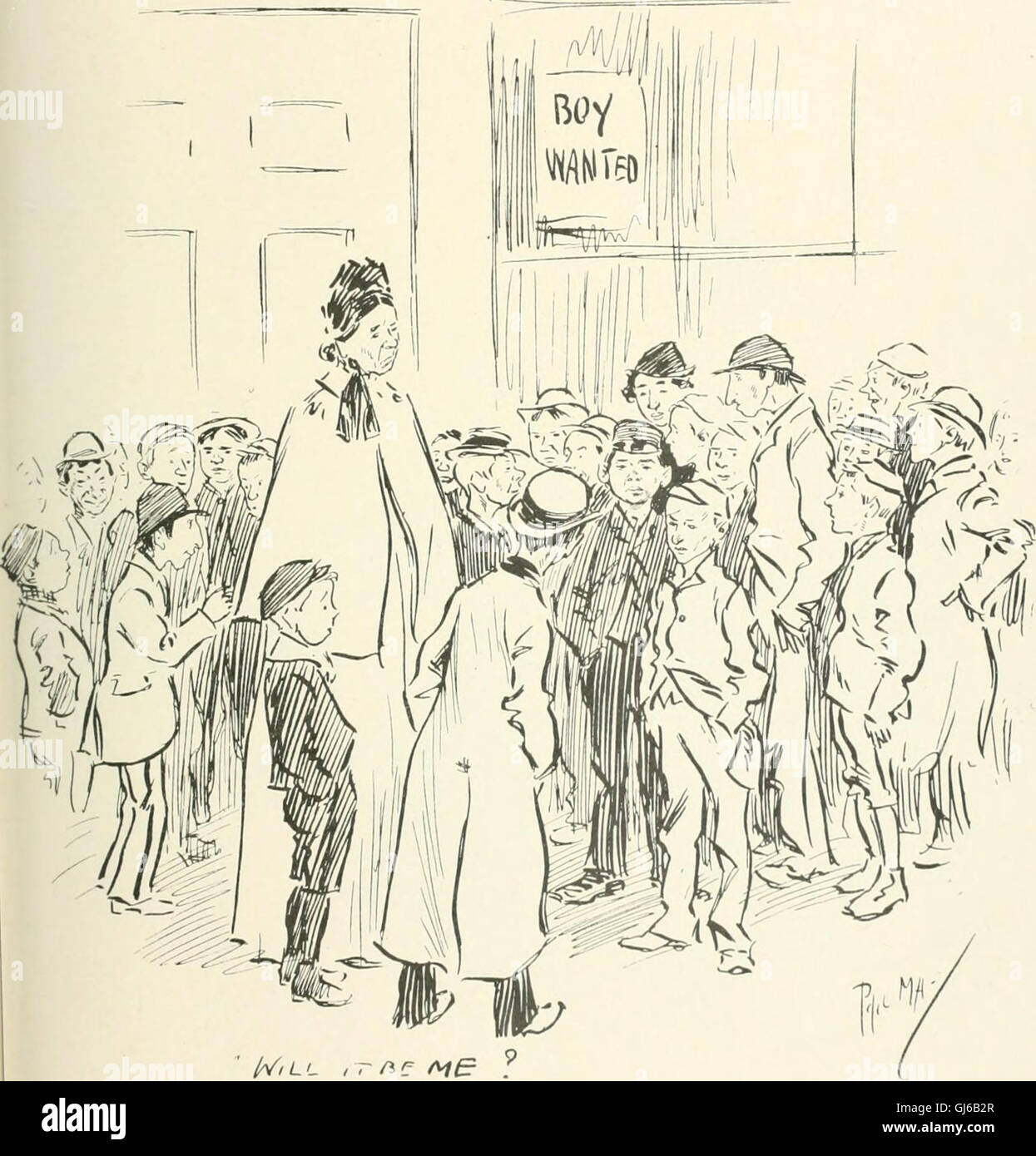 Phil May's Gutter-snipes; 50 original sketches in pen and ink (1896 ...