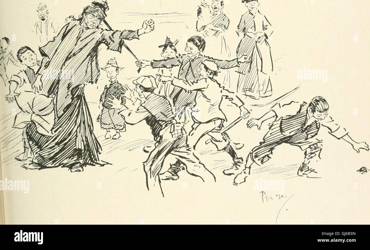 'Phil May’s Gutter-snipes' (1896) presents 50 original pen-and-ink ...