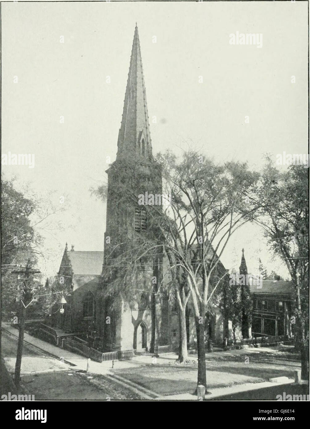 Picturesque New London and its environs - Grofton, Mystic, Montville, Waterford, at the commencement of the twentieth century (1901) Stock Photo