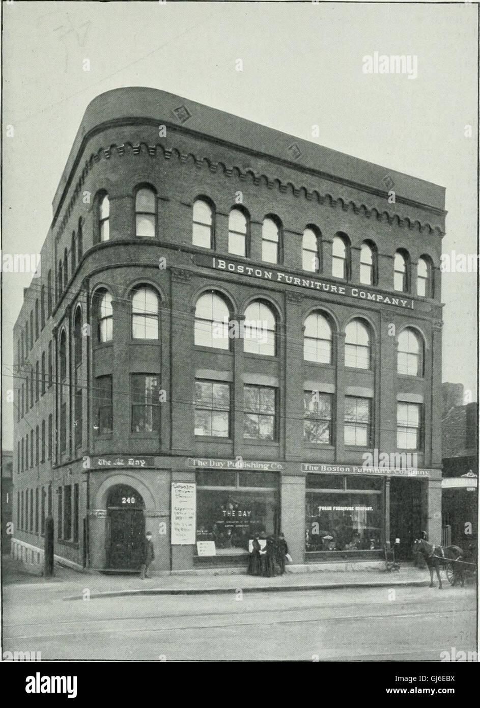 Picturesque New London and its environs - Grofton, Mystic, Montville, Waterford, at the commencement of the twentieth century (1901) Stock Photo