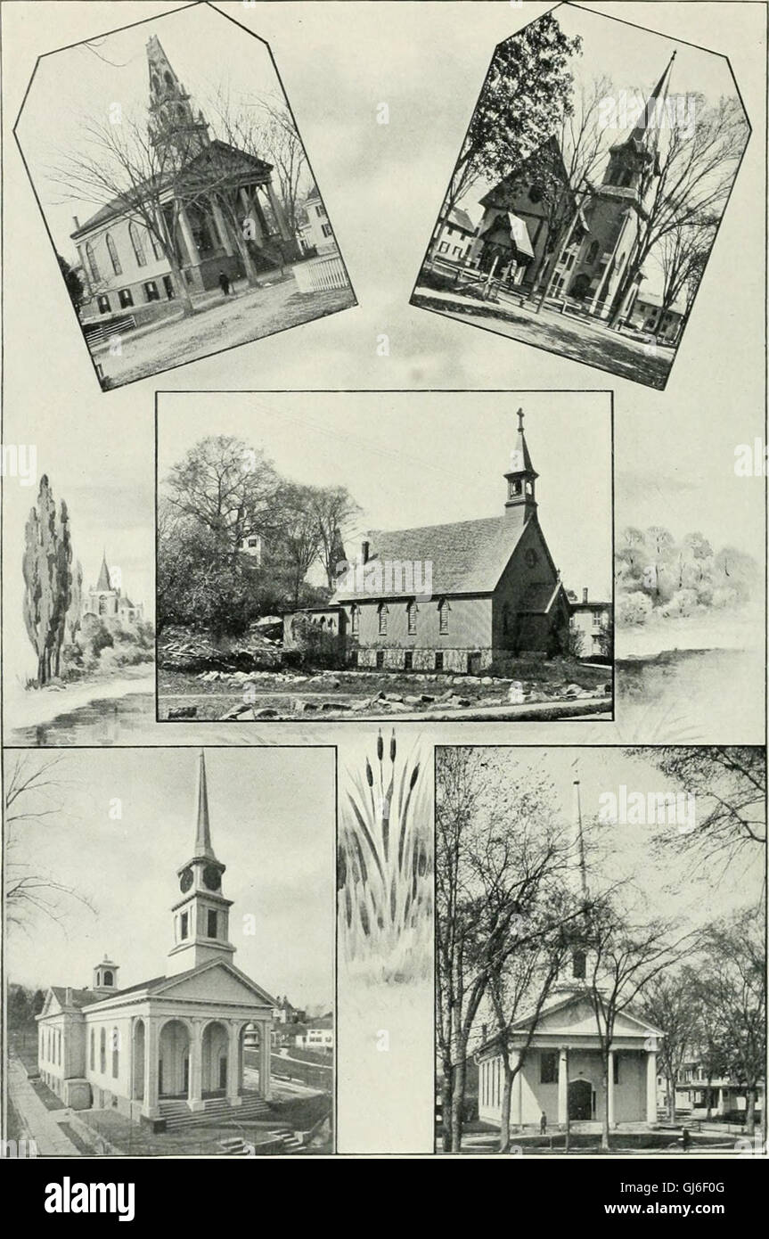 Picturesque New London and its environs - Grofton, Mystic, Montville, Waterford, at the commencement of the twentieth century (1901) Stock Photo
