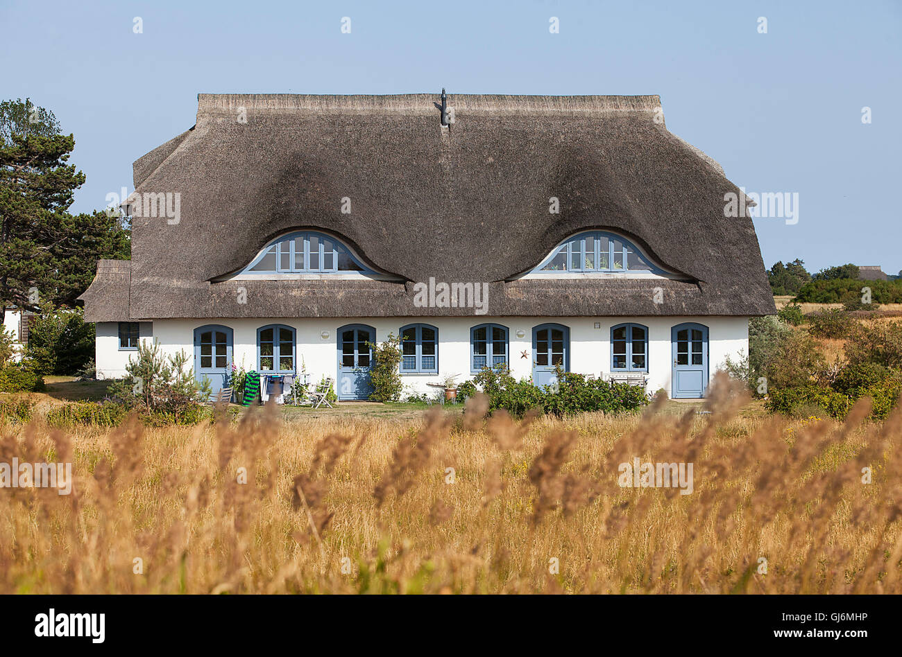 typical Baltic house Stock Photo Alamy