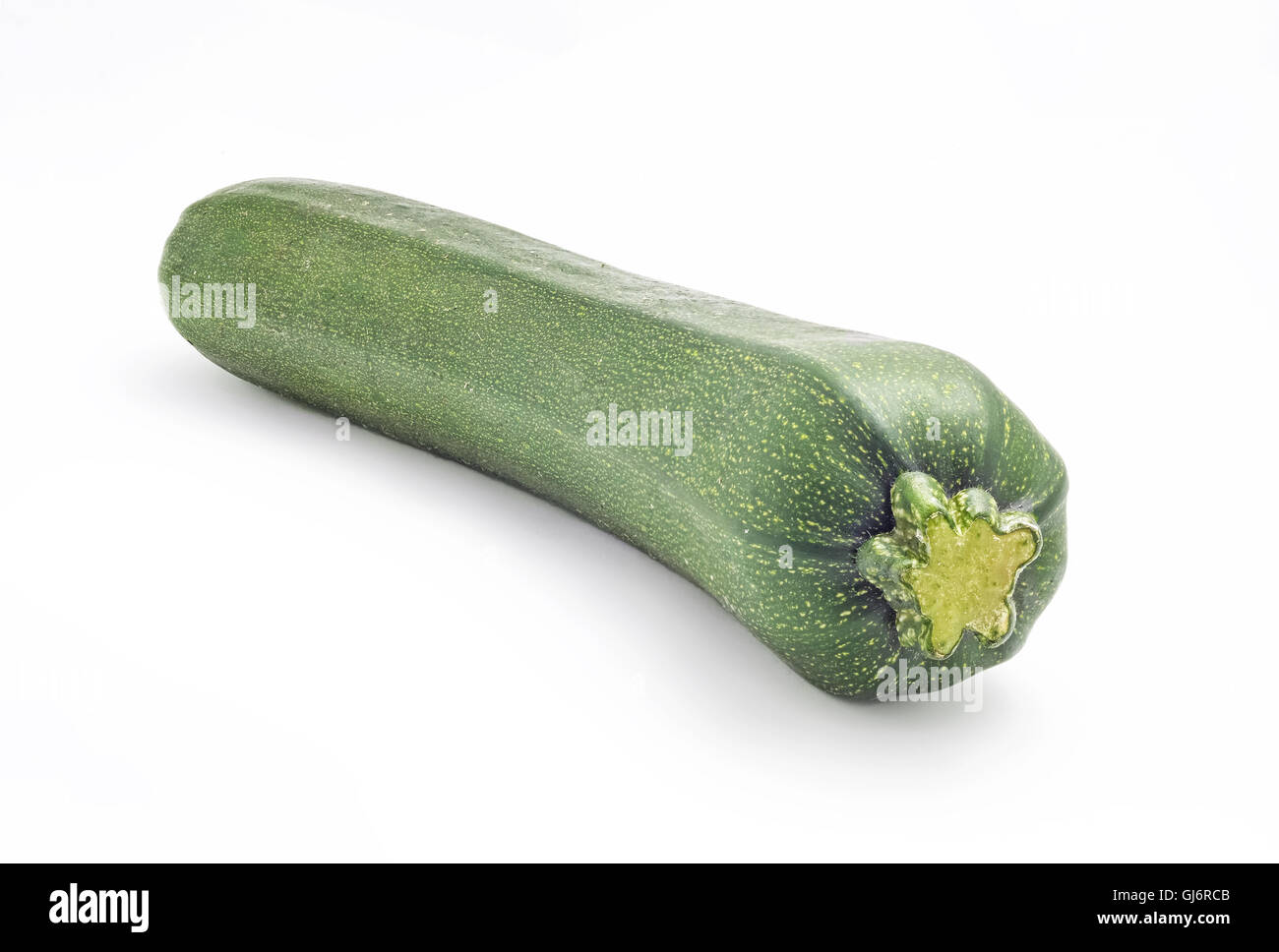 zucchini vegetable isolated on white Stock Photo