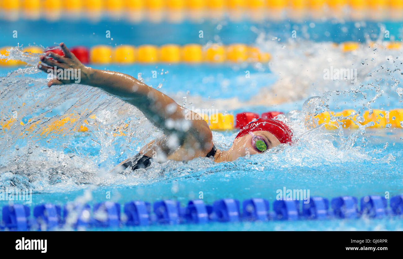 Great Britain's Jazz Carlin during the Women's 800m Freestyle Final at