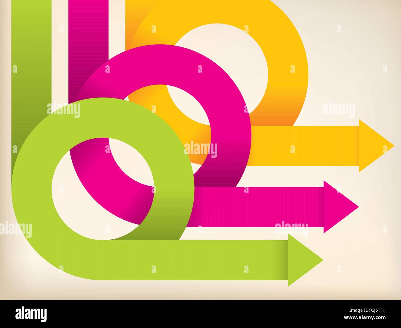 Bent arrow Stock Vector Images Alamy