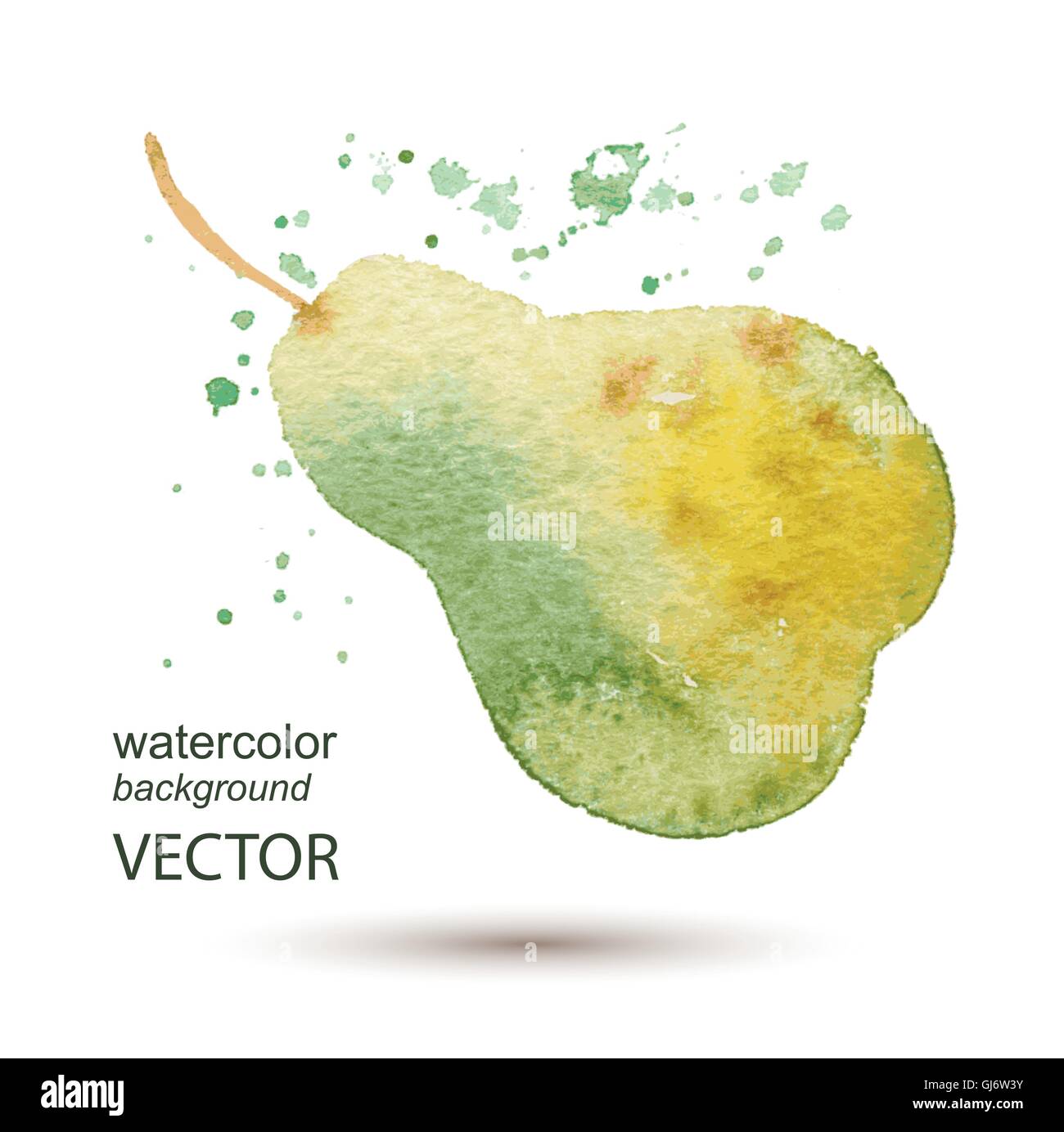 Watercolour paints Stock Vector Images - Alamy