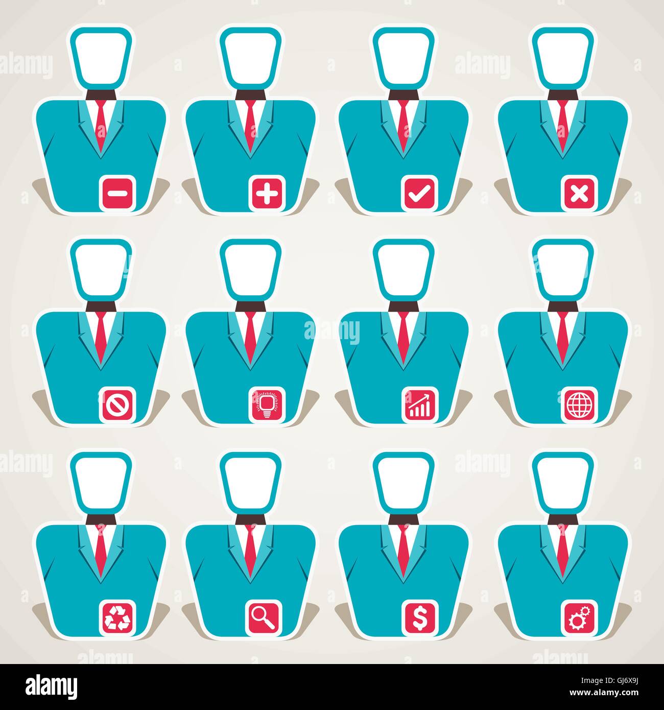 Creative men Stock Vector Images - Alamy