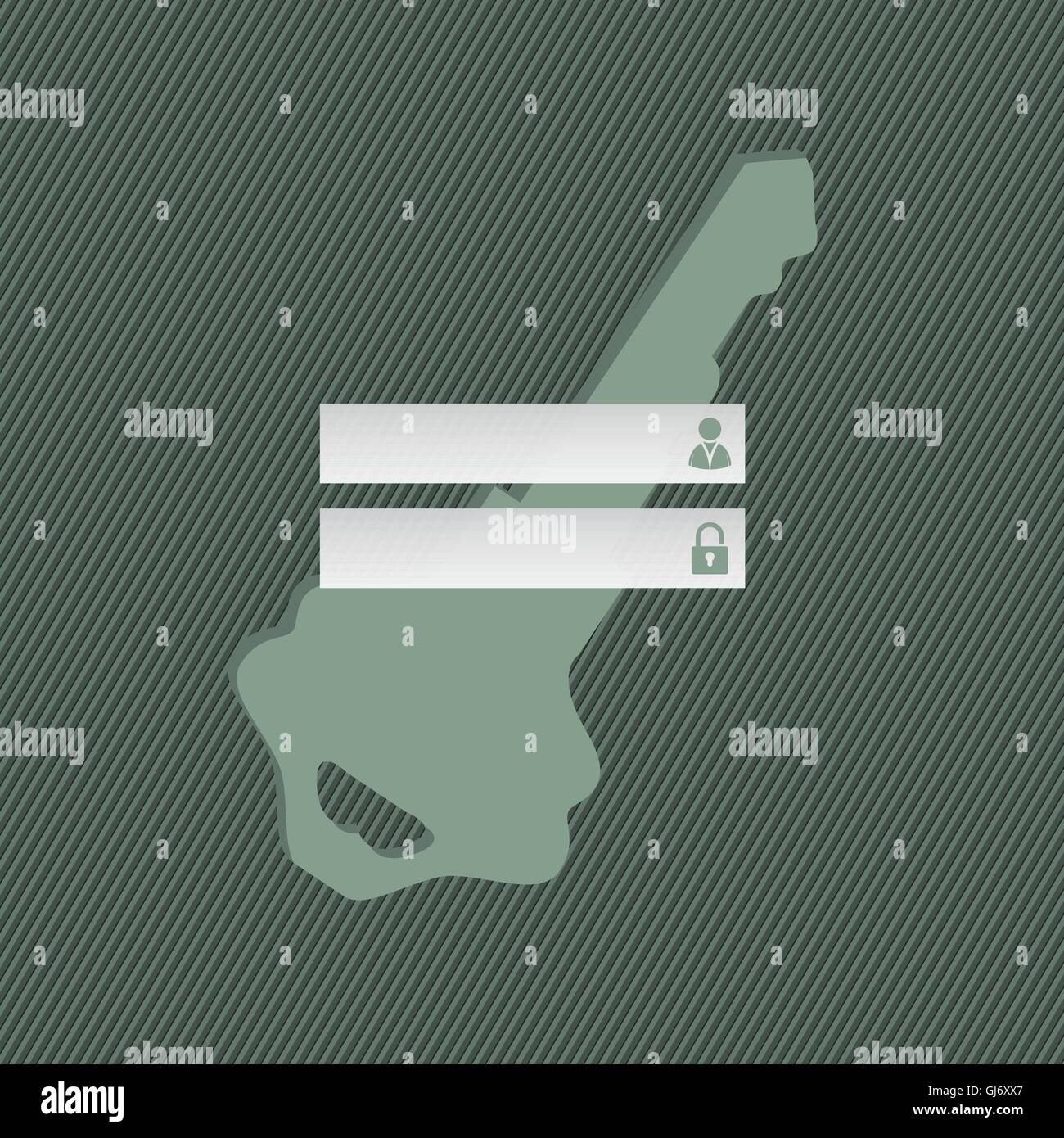 Cool simple login screen design Stock Vector Image & Art Alamy