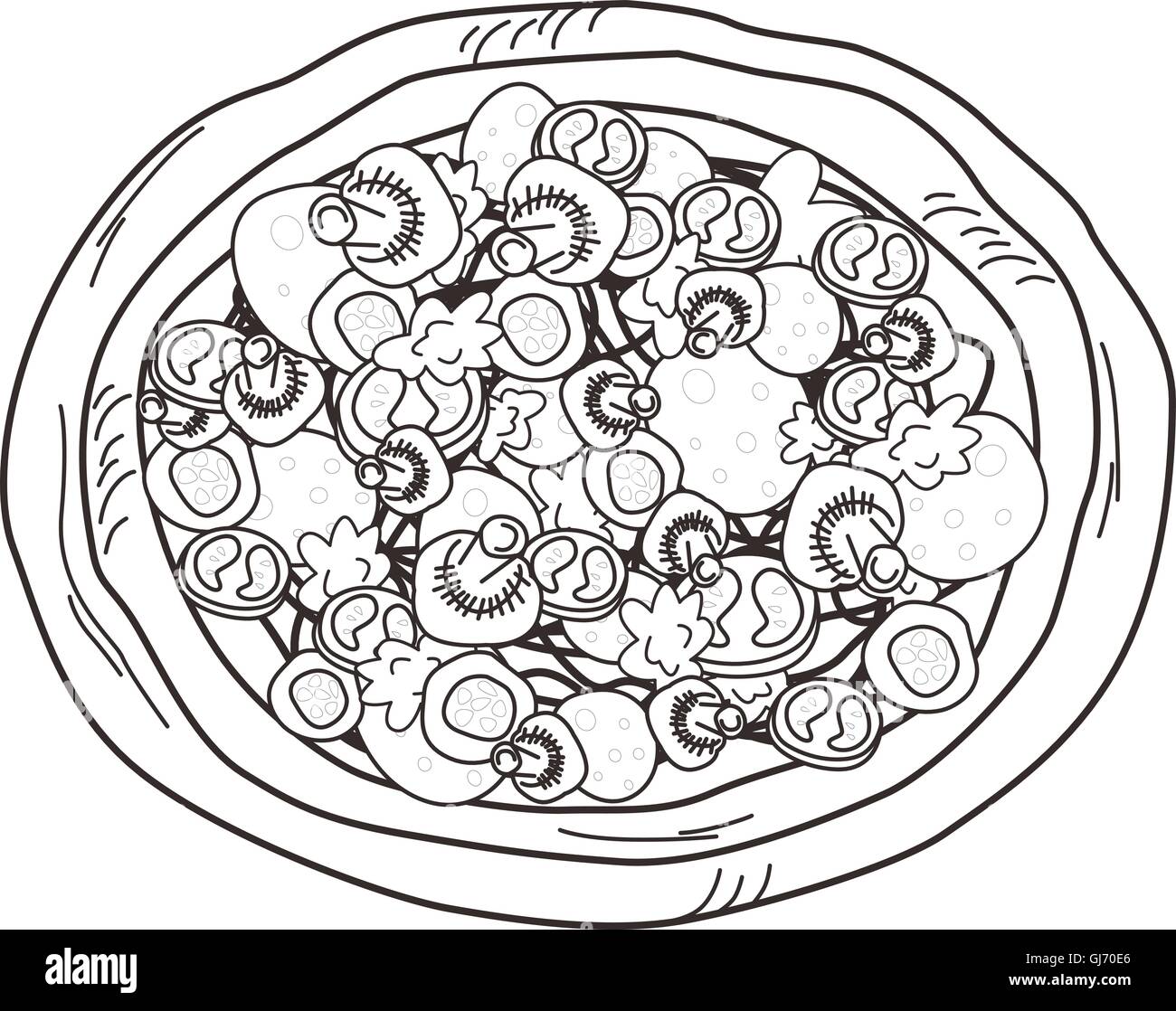 outline icon art illustration Stock Vector Image &amp; Art - Alamy