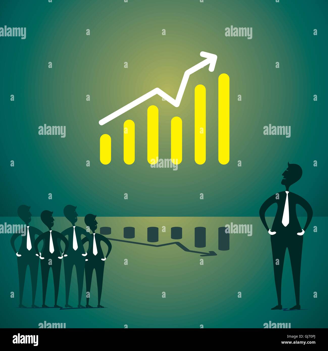 Company growth Stock Vector Images - Alamy