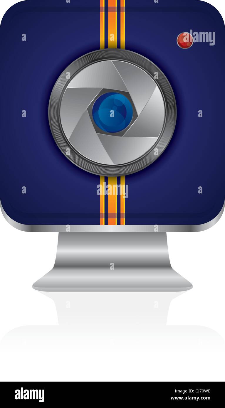 media interface camera Stock Vector Image & Art - Alamy