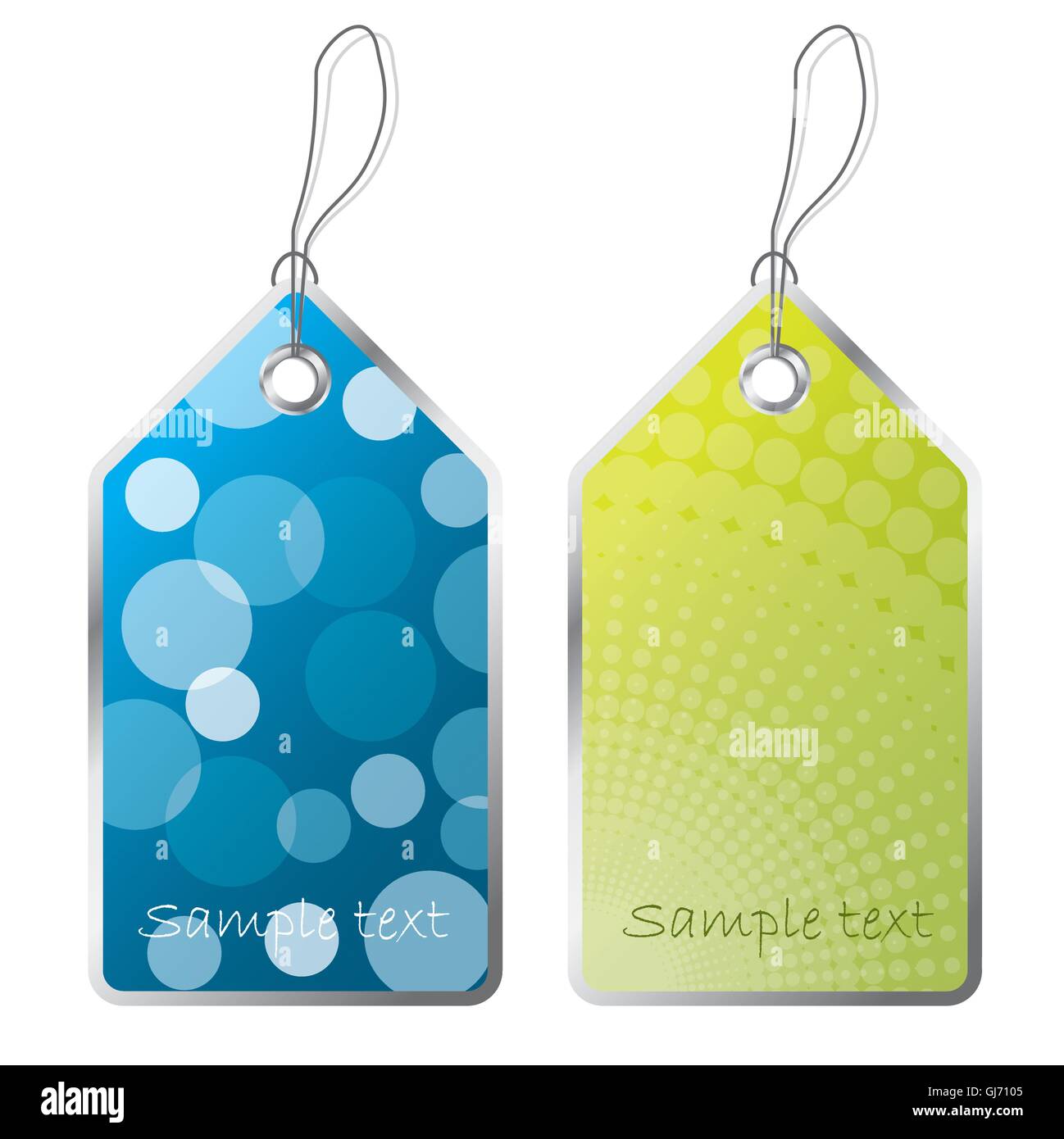 Label set of two Stock Vector Image & Art - Alamy