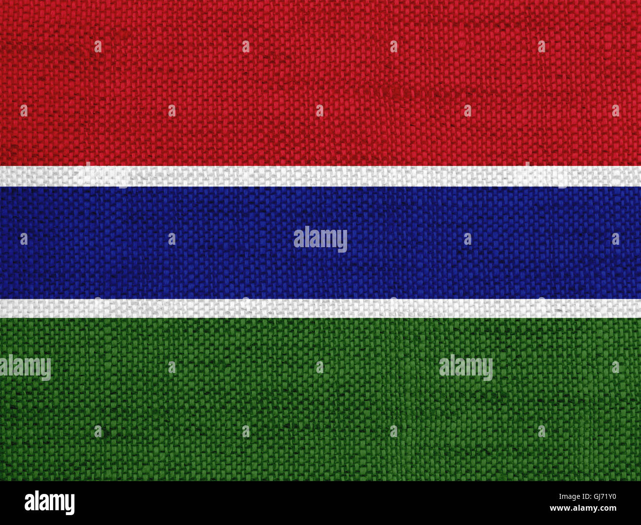 Flag on old linen Stock Photo - Alamy
