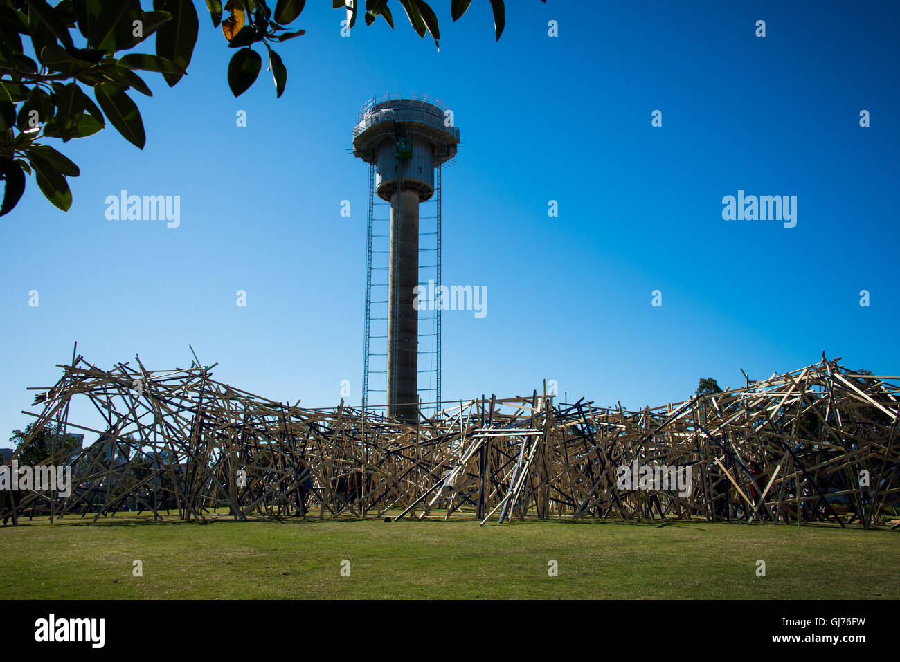 Australia. 13th Aug, 2016. A view of Sydney Harbour Control Tower ...