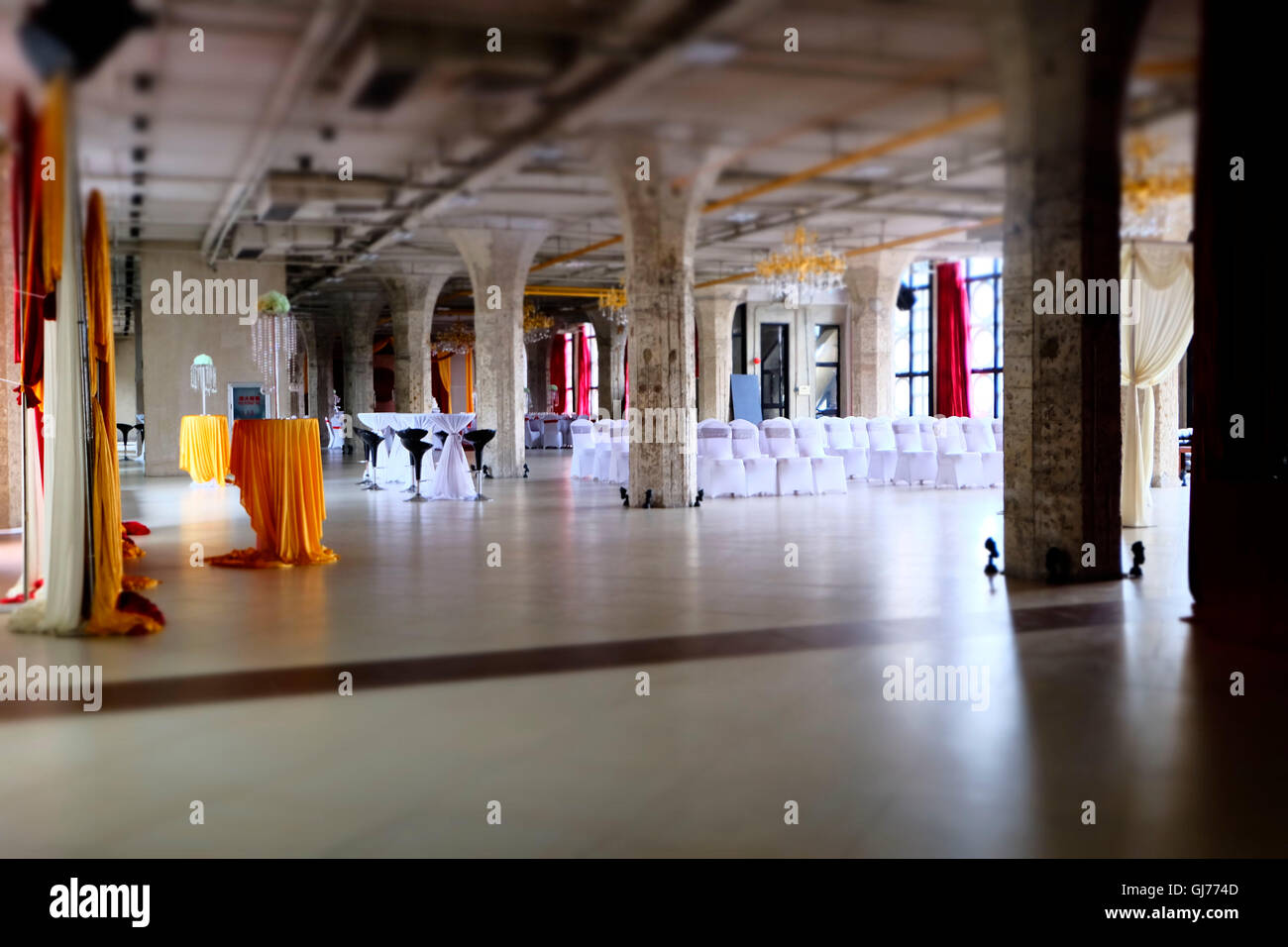 event location in Shanghai Stock Photo